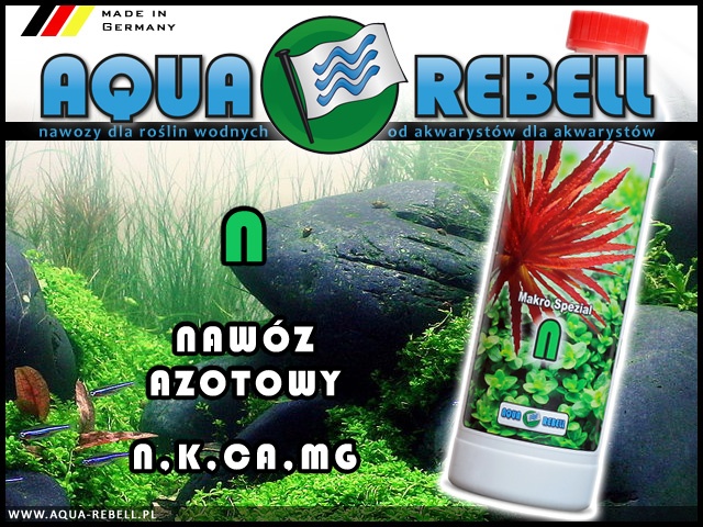 Aqua Rebell N 5000ml - nawóz azotowy (NO3 + K + Ca + Mg)