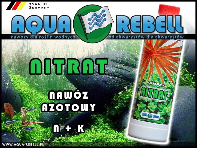 Aqua Rebell Nitrat 1000ml - nawóz azotowy (NO3)