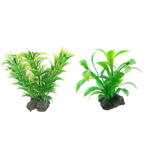 Tetra Decoart Plantastic Xs Green Rośliny sztuczne zielone 6 sztuk