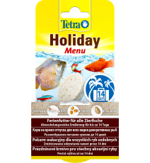 Tetra Holiday Menu 30g - Pokarm wakacyjny w żelu