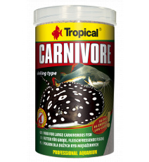 Tropical CARNIVORE 500ML Granulat dla mięsożernych ryb przydennych