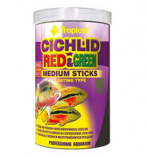 Tropical CICHLID RED&GREEN MEDIUM STICKS 1000 ML