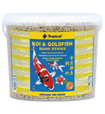 Tropical KOI&GOLDFISH BASIC STICKS 5L Wiadro