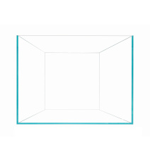 WIO Shallow Cube 30FC 30x30x18cm - Akwarium OptiWhite 16l 